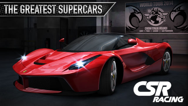 CSR Racing mod apk