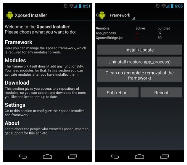 Xposed Framework For Android And Install Guide 0818